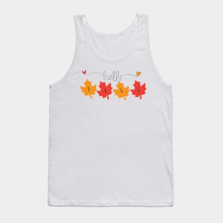 Fall leaves Tank Top